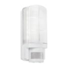 Saxby Motion Outdoor Rectangular LED Bulkhead With PIR Sensor White 6W 600lm