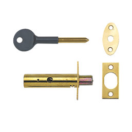 Yale Door Security Bolts Polished Brass 76mm 2 Pack