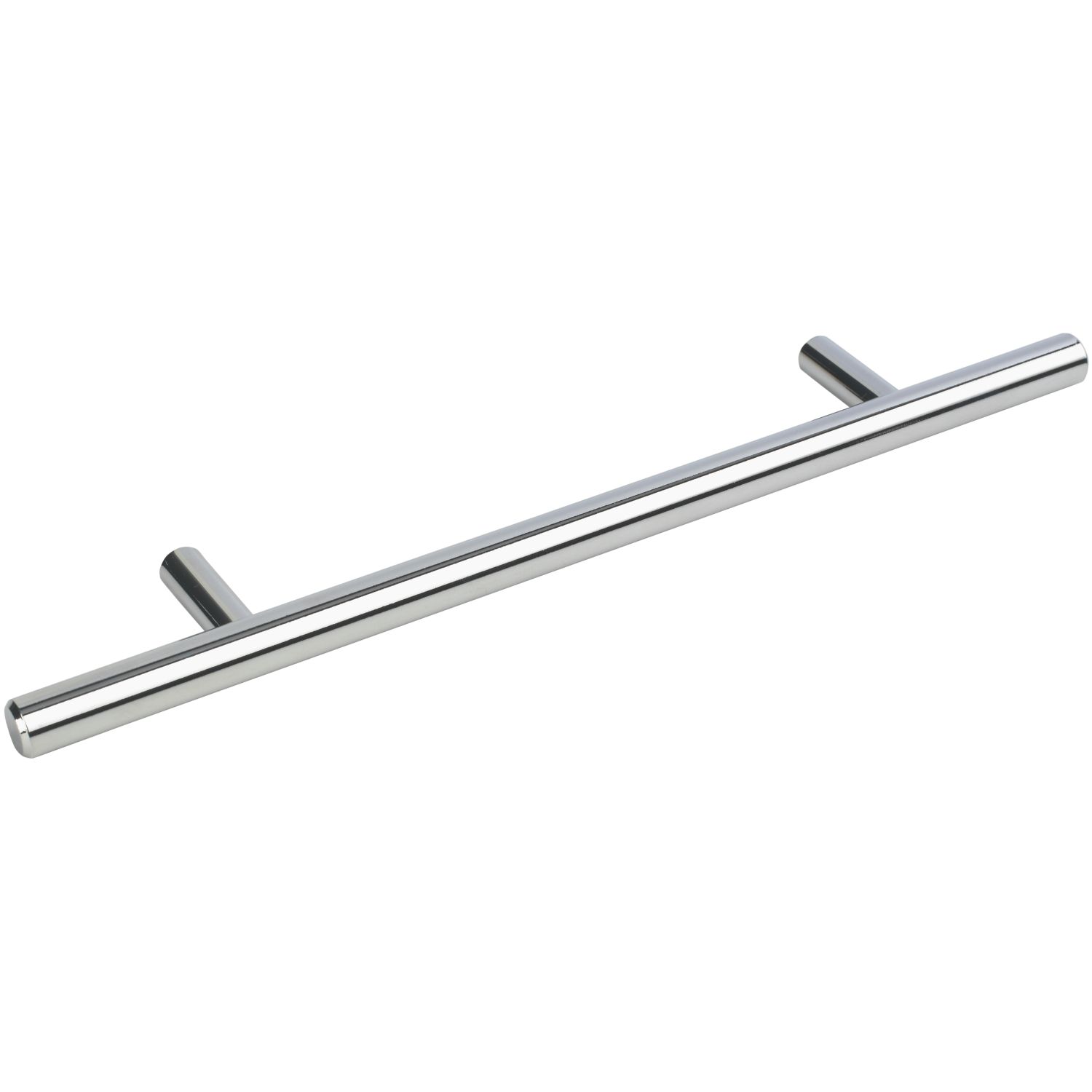 Smith & Locke T Bar Pull Handle Polished Chrome 208mm (7461V)