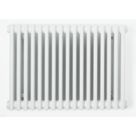 Acova 600mm x 812mm 4629BTU White Horizontal 4 Column Radiator