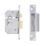 ERA  5 Lever Satin Nickel Mortice Sashlock 64mm Case - 44mm Backset