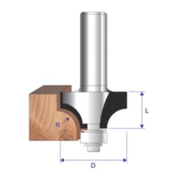 Erbauer  1/2" Shank  Rounding-Over Bit 31.8mm x 17.5mm