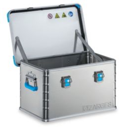 Zarges 50Ltr 400mm x 600mm x 340mm Silver Storage Box