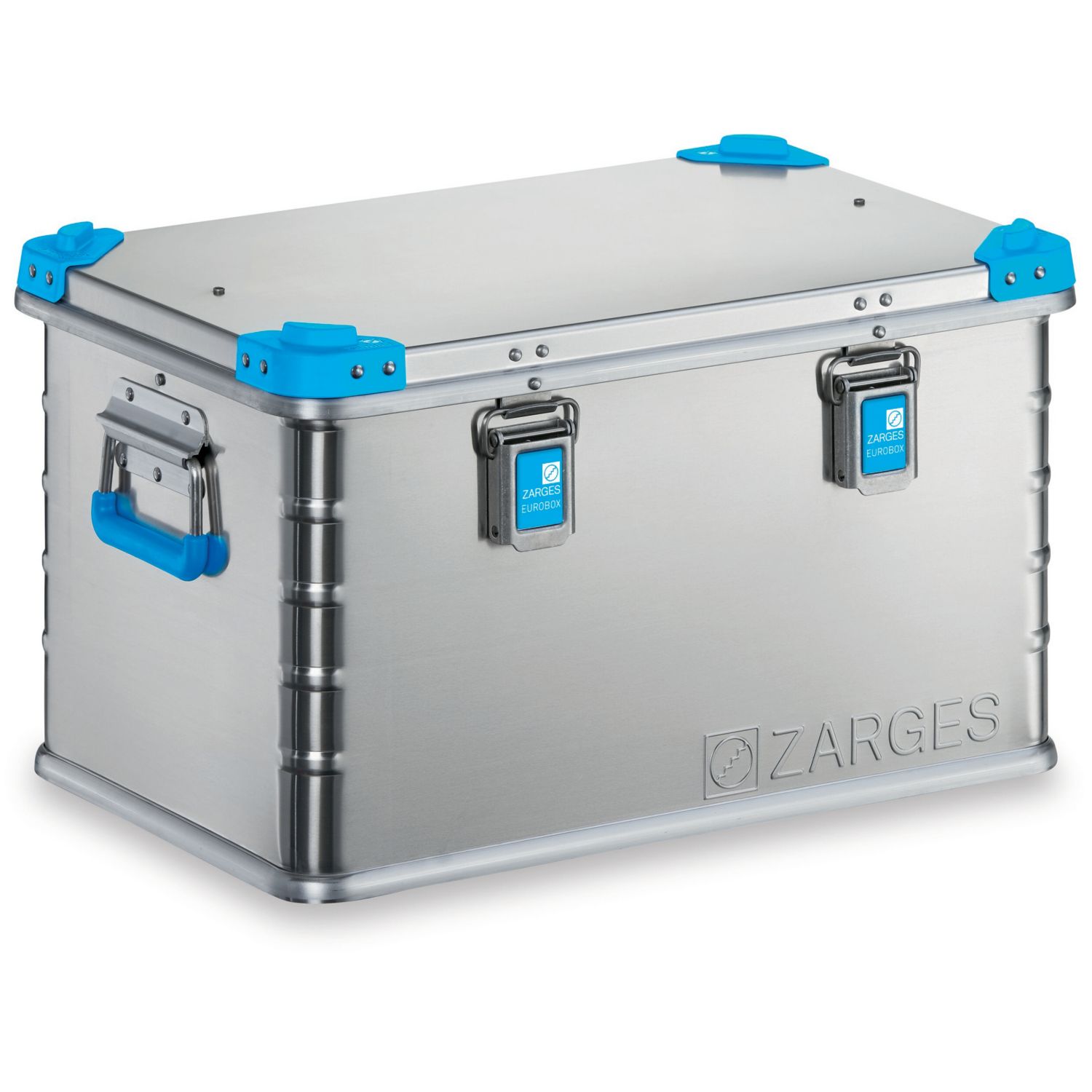 Zarges 50Ltr 400mm x 600mm x 340mm Silver Storage Box (746CP)