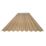 Radmat Building Materials  Corrugated PVC Roofing Sheets Bronze 2000mm x 0.8mm x 950mm 5 Pack