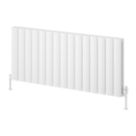 Reina Loco Double 600mm x 1420mm 5270BTU White Horizontal Designer Radiator