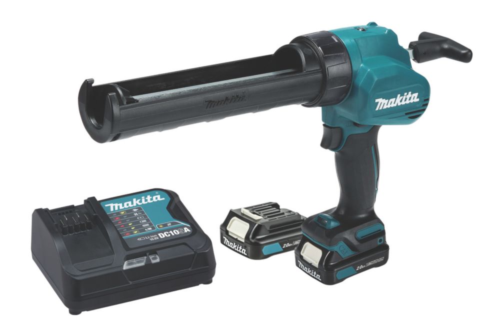 Makita CG100DWAEA 12V 2 x 2.0Ah Li-Ion CXT  Cordless Caulking Gun