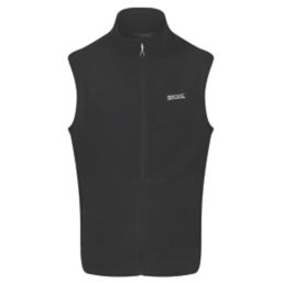 Regatta Tobias Fleece Bodywarmer Black Medium 39.5" Chest