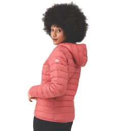 Regatta Marizion Hooded Womens Jacket MinrRd / RuRd Size 10