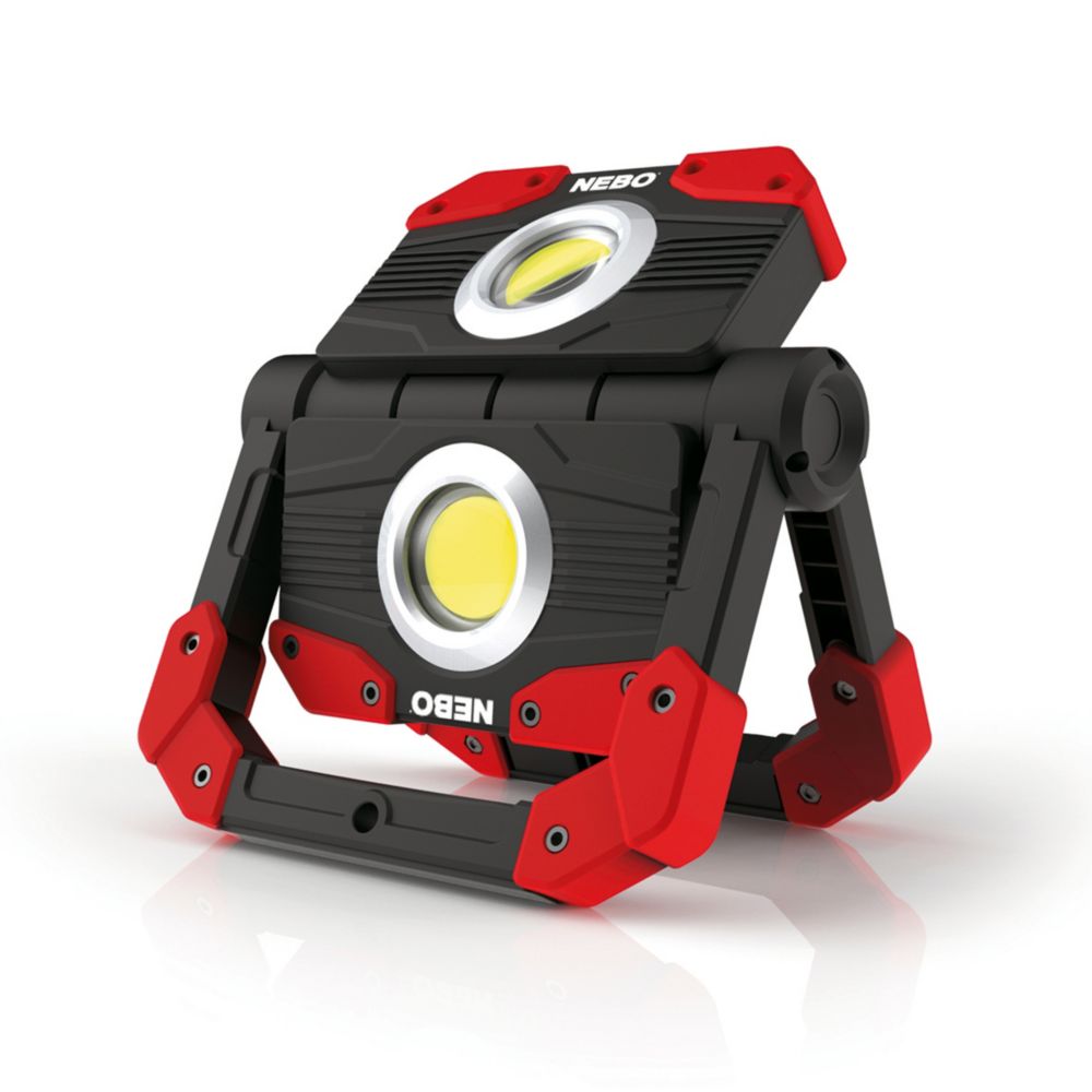 Nebo Omni Rechargeable LED Work Light with Power Bank 2000lm Screwfix