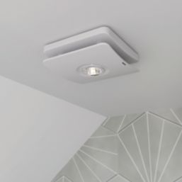 Sensio  100mm Axial Bathroom Shower Extractor Fan Kit With LED Light  White 240V