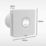Sensio  100mm Axial Bathroom Shower Extractor Fan Kit With LED Light  White 240V