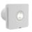 Sensio  100mm Axial Bathroom Shower Extractor Fan Kit With LED Light  White 240V