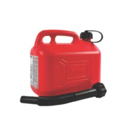 Hilka Pro-Craft Plastic Fuel Can Red 5Ltr