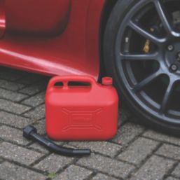 Hilka Pro-Craft Plastic Fuel Can Red 5Ltr