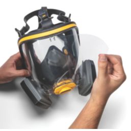 DEWALT DXIR1FFM032 Full Face Mask Visor Protectors Clear 10 Pack
