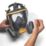 DEWALT DXIR1FFM032 Full Face Mask Visor Protectors Clear 10 Pack