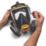 DEWALT DXIR1FFM032 Full Face Mask Visor Protectors Clear 10 Pack