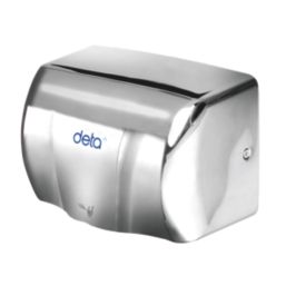 Deta  Compact High Speed Hand Dryer Silver 1.0kW