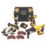 DEWALT DCK407P2T-GB 18V 2 x 5Ah Li-Ion XR Brushless Cordless 4 Piece Kit