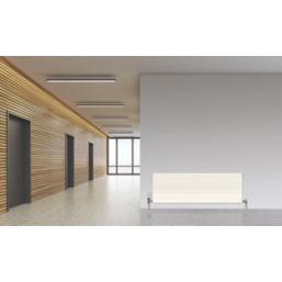 Purmo 300mm x 1000mm 1805BTU White Type 11 Convector Radiator