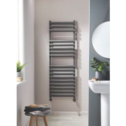 Towelrads 1500mm x 500mm 2308BTU Anthracite Flat Designer Towel Radiator