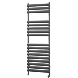 Towelrads 1500mm x 500mm 2308BTU Anthracite Flat Designer Towel Radiator