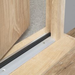 Stormguard Compression Draught Excluder Aluminium 1828mm