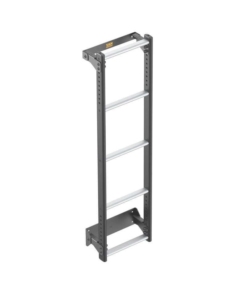 Van Guard  Nissan Primastar 2022 on 5-Treads ULTI Rear Door Ladder for H1 1260mm