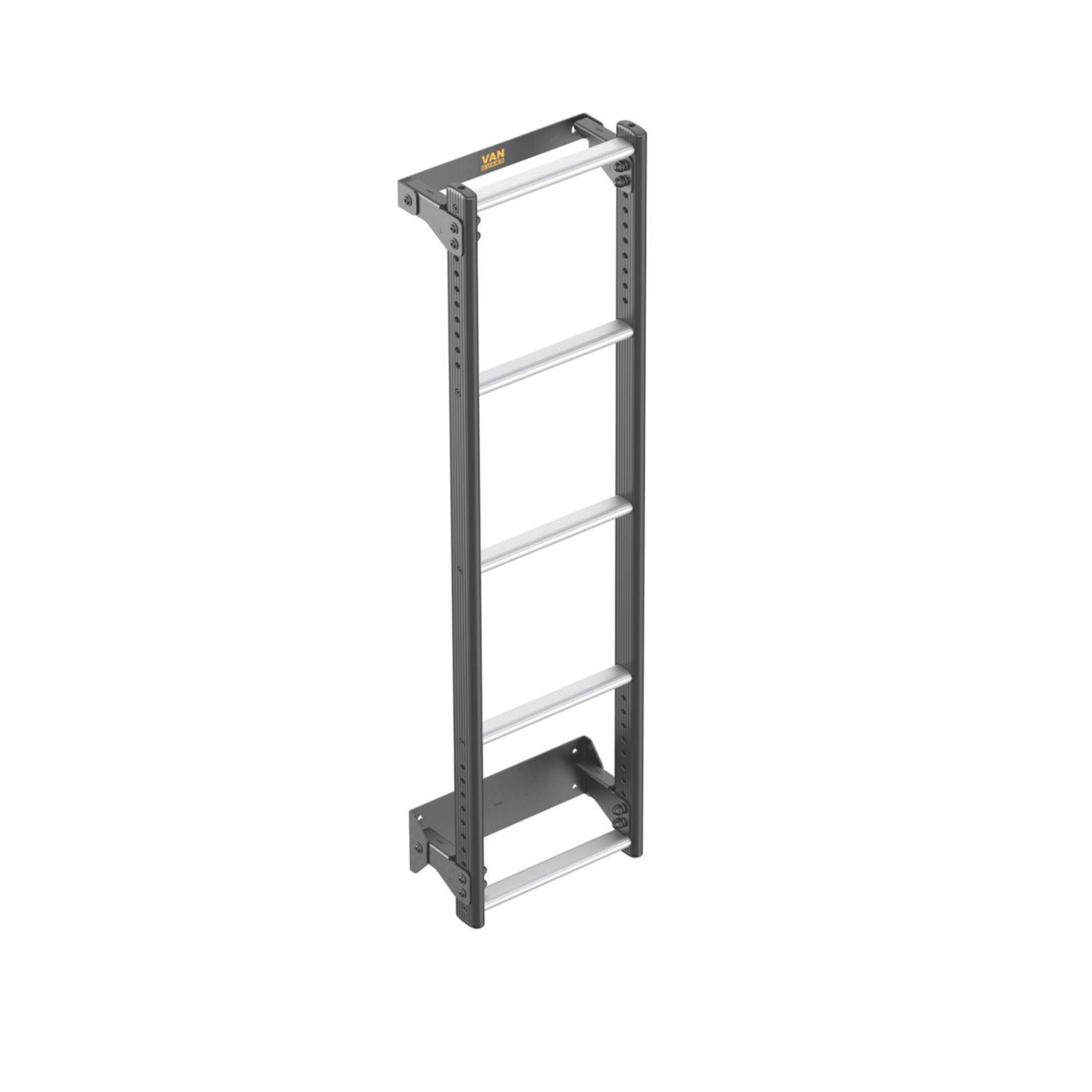 Van Guard Nissan Primastar 2022 on 5-Treads ULTI Rear Door Ladder for H1 1260mm (746VH)