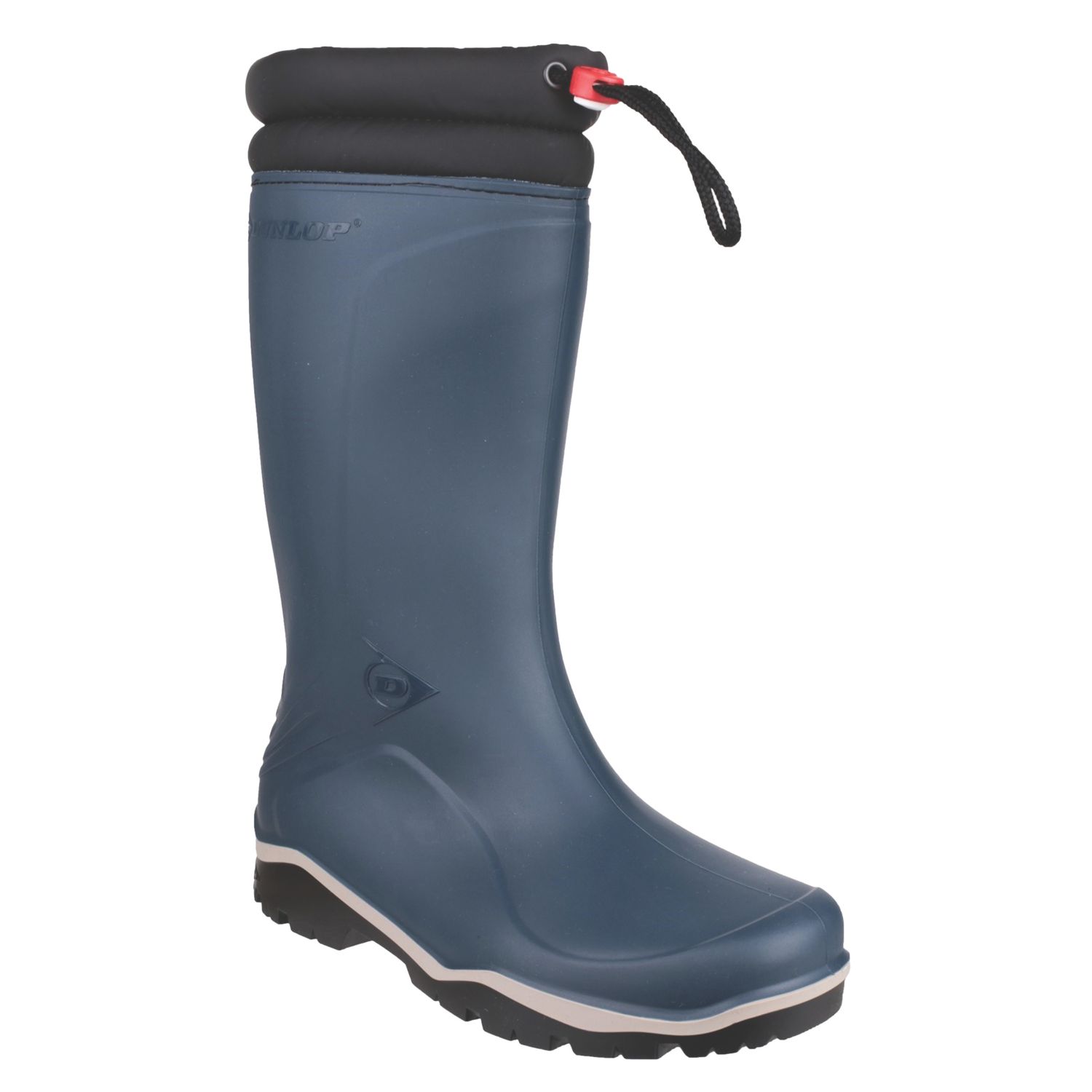 Dunlop Blizzard Size 10 Blue Non Safety Wellies (746XR)