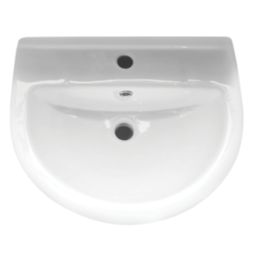 Round Basin & Pedestal  1 Tap Hole 510mm