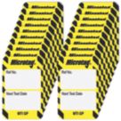 Scafftag  Microtag Inserts (Yellow) 20 Pack