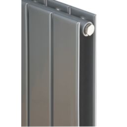 Ximax 1500mm x 595mm 4532BTU Silver Vertical Designer Radiator