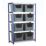 Barton Ecorax 5-Tier Metal Garage Shelving with Containers 1200mm x 450mm x 1760mm