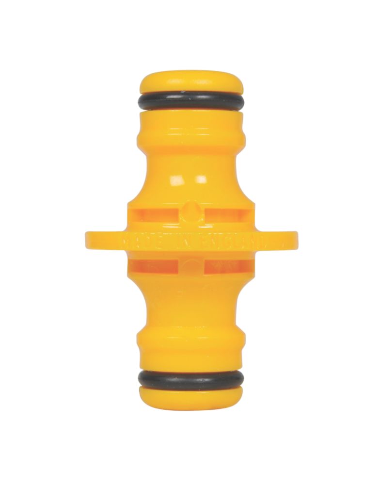 Hozelock Double-End Male Hose Connector - Screwfix