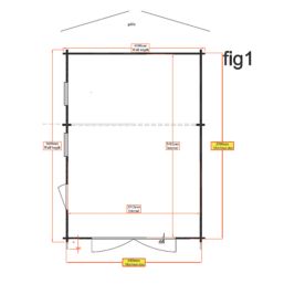 Shire Bradenham 44 13 ' 6"  x 18' 6" (Nominal) Apex Timber Garage