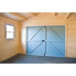 Shire Bradenham 44 13 ' 6"  x 18' 6" (Nominal) Apex Timber Garage