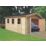 Shire Bradenham 44 13 ' 6"  x 18' 6" (Nominal) Apex Timber Garage
