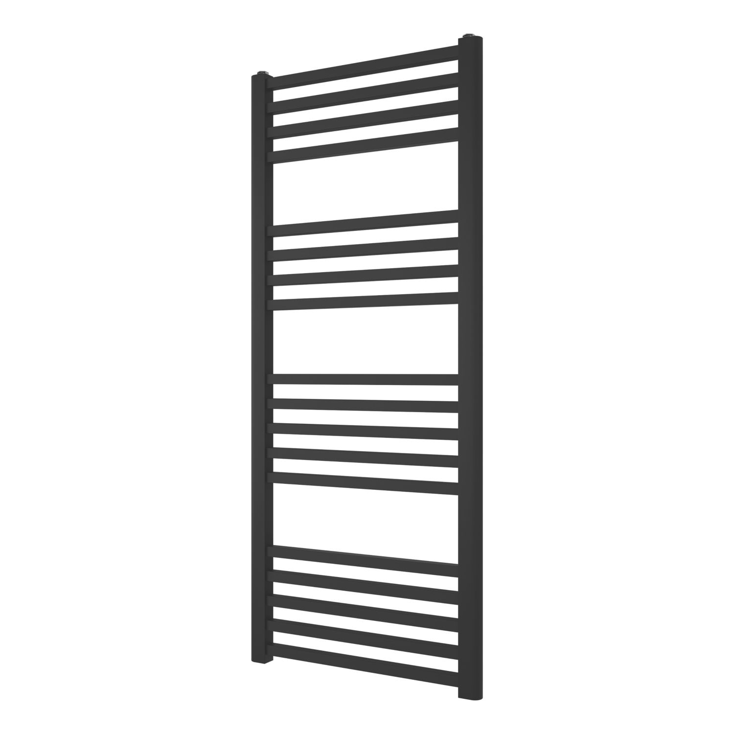 Ximax 1174mm x 500mm 1611BTU Black Flat Designer Towel Radiator (747AC)