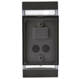 Lutec Focus Outdoor Up/Down Wall Light Dark Grey