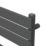 Flomasta Flat Bar 1000mm x 500mm 1576BTU Anthracite Vertical Designer Radiator