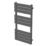 Flomasta Flat Bar 1000mm x 500mm 1576BTU Anthracite Vertical Designer Radiator