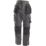 Hard Yakka Raptor Active Holster Work Trousers Graphite 30" W 32.5" L