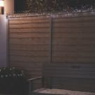 2000 LED Indoor & Outdoor Ice White Cluster Christmas Lights