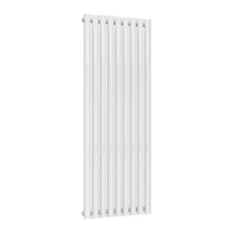 Reina Elips Single 1600mm x 540mm 3418BTU White Vertical Designer Radiator