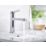 Bristan Elevar Chrome Plated 149mm Standard Lever Mono Basin Mixer Tap  With Clicker Waste