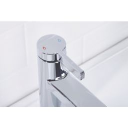 Bristan Elevar Chrome Plated 149mm Standard Lever Mono Basin Mixer Tap  With Clicker Waste