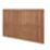 Forest Vertical Board Closeboard  Fence Panels Golden Brown 6' x 4' Pack of 20