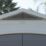 Keter Factor 8' x 10' 6" (Nominal) Apex Resin Shed Brown